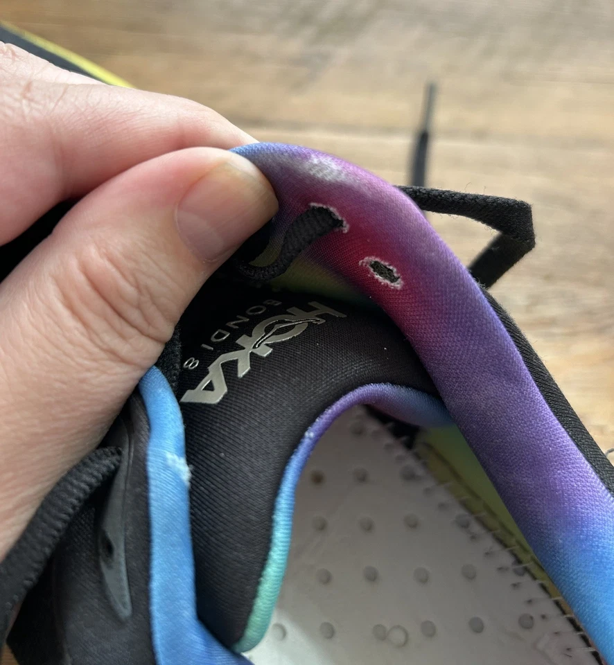 Hoka BONDI 8 1127952 Mujer 9.5 B Arco Iris Zapatos para Correr Foto 2 de 4