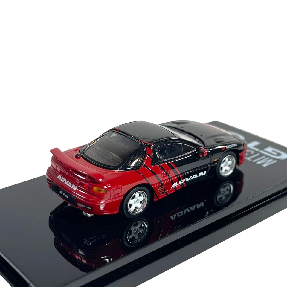 Modellino Auto Hobby Japan 1/64 Mitsubishi GTO Twin Turbo Yokohama Advan Color - Immagine 3 di 4