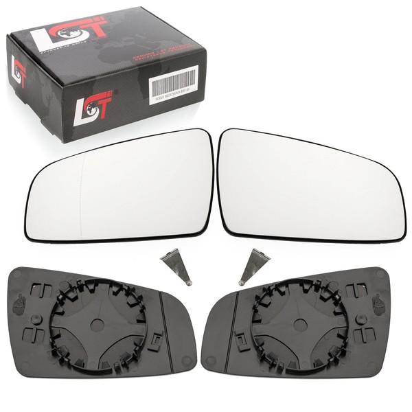 2X AußEnspiegel Glas Set AsphäRisch Konvex Links Rechts FüR Opel Zafira B 05-08-image