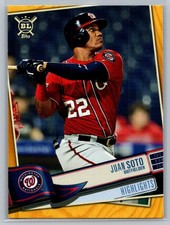 2019 Topps Big League #397 Juan Soto Gold