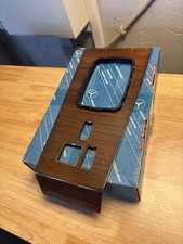 Mercedes W123 Zebrano Mittelkonsole Automatik 3 Aussparungen Holz Schaltbrett