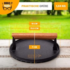 Prasa do mięsa Prasa do burgerów BBQ Bacon Pattie Przycisk do mięsa Odlewanie Żelazko Waga