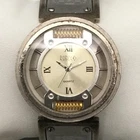 ROBOKID Mens Watch 36mm Silver Gold Tone Steampunk Style New Battery 6.75"