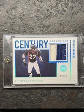 Panini Encased Century Collection Steve Atwater Broncos Sapphire MEM /35