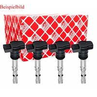 4X Febi Bilstein ZüNdspulen FüR BMW 1Er E87 116I 118I E81 3Er E90 318I 320I E88