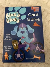 Blue's Clues Vintage Card Game 2 Fun Games with Universal Cards, 1998 Edition