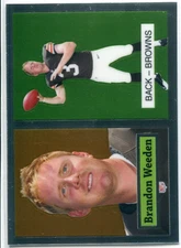 2012 Topps Chrome 1957 #17 Brandon Weeden - FB
