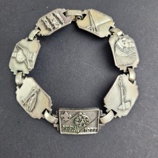 1977 National Scout Jamboree Pewter Bracelet ...