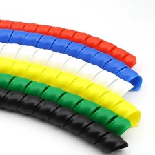 Cable Protection Sleeve 2M Spiral Wrap Flexible Wire Organizer 8/10/12mm