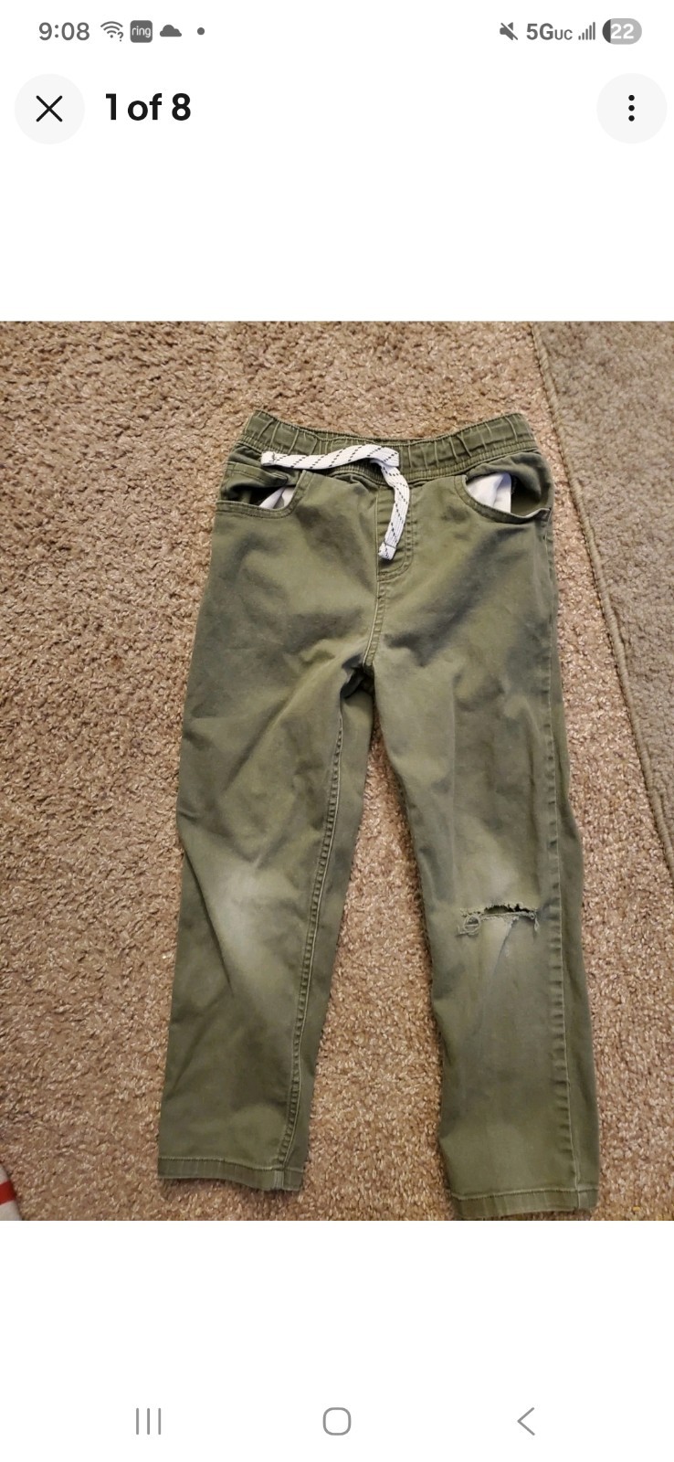Boys Pants size 6T (8 Pair)