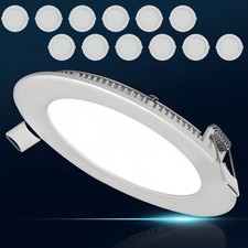 3W 9W 12W 15W 18W 24W LED Panel Downlight Einbauleuchte Deckenleuchte Ultraslim
