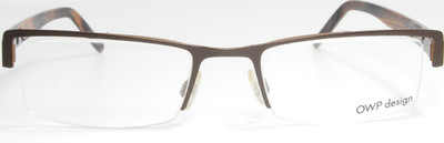 OWP design 8537 496 Matt Dunkelbraun Brille Brillengestell 52-20-140 Deutschland