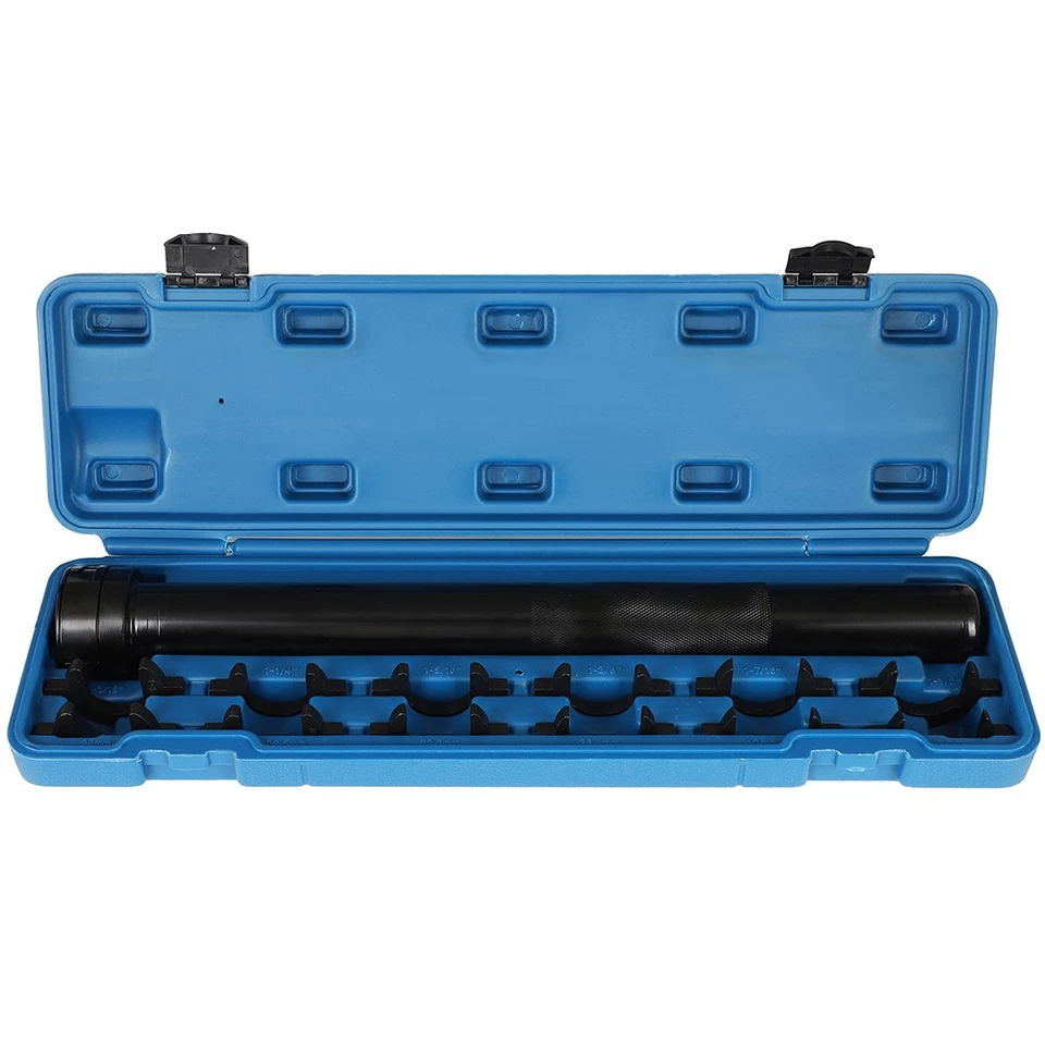 Juego de herramientas de instalación de extracción de varilla de amarre interior con 12 adaptadores SAE y métricos 13 piezas