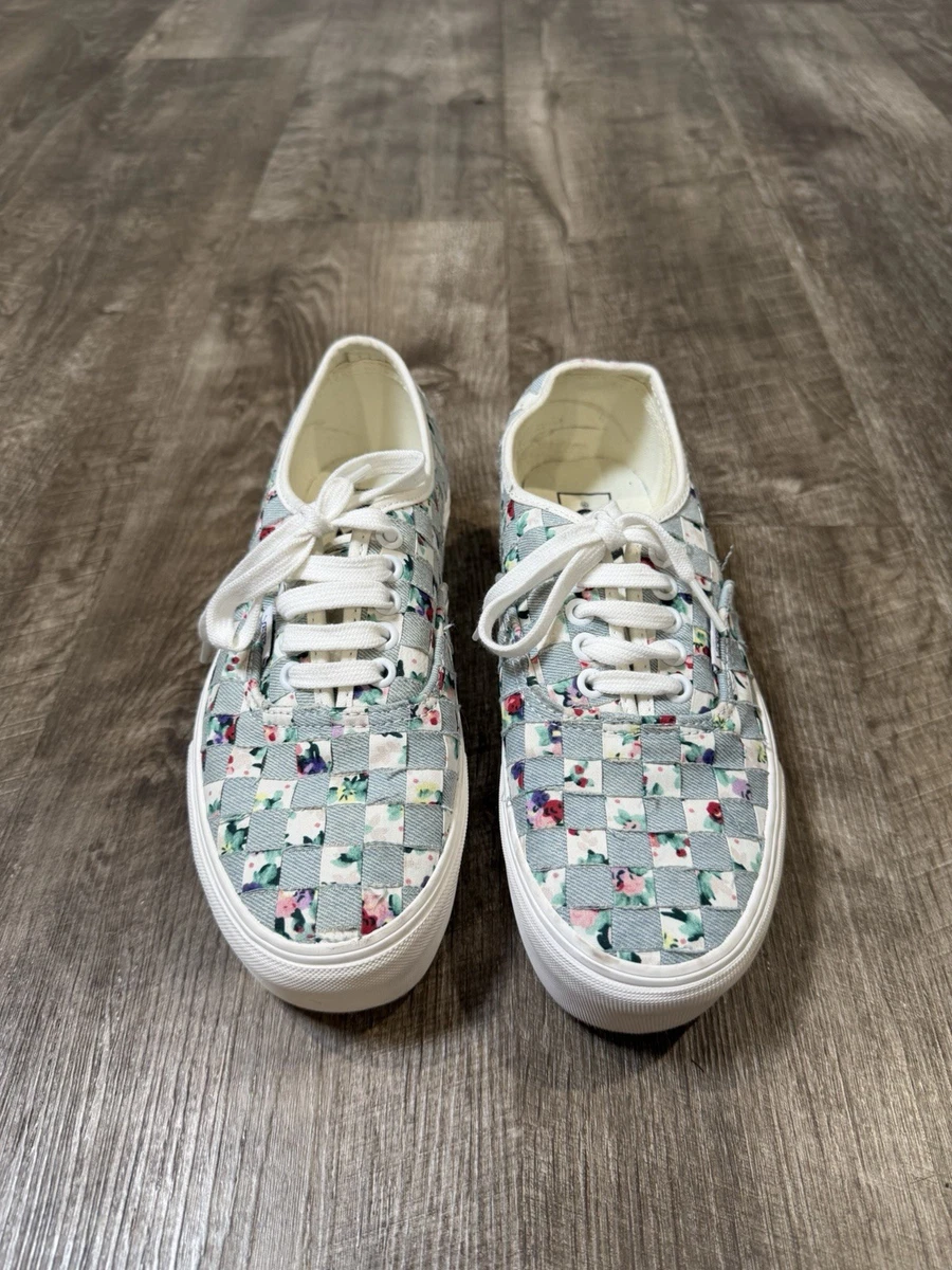 Size 9 - Vans Authentic Stackform Woven - Floral and Denim Size 5 - Vans Authentic Stackform Woven - Floral and Denim  main image 4
