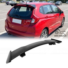 47 Gloss Black Rear Trunk Roof Spoiler Racing Wing For Honda Fit Hatchback