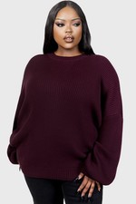 Killstar Belinda Sweater Womens Goth Alternat...