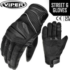 ViPER Summer Motorcycle Motorbike Gloves Best Safety Knuckle Protection CE/UKCA