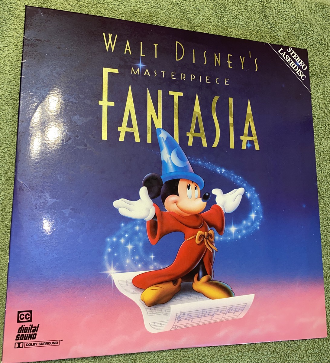 WALT DISNEY'S FANTASIA レーザーディスク Walt Disney Fantasia Laserdisc LD Digital Sound Dolby