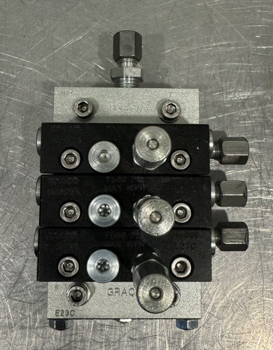 Graco Valve Block ASSY MHH-06S E23C C22C NEW! FREE SHIPPING! - Picture 2 of 15
