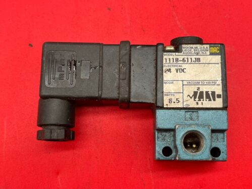 MAC 111B-611JB Solenoid Valve, 3-WAY, 1/8" NPTF, 24V, 8.5W - Picture 2 of 5