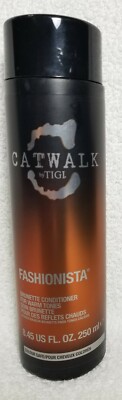 Tigi Catwalk Fashionista BRUNETTE CONDITIONER Warm Tones Hair 8.4 oz/250mL New