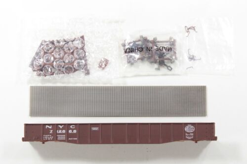 HO Proto 2000 New York Central 52ft Drop-End Mill Gondola #712666 Mtl Whl Nkl - Bild 2 von 7