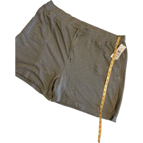 Pantaloncini da uomo grigi Legend in pile erica taglia 3X - Foto 2 di 8