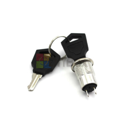 2Pcs S1203 Security Power Locks Phone Lock Electronic Key Switch + Free Keys