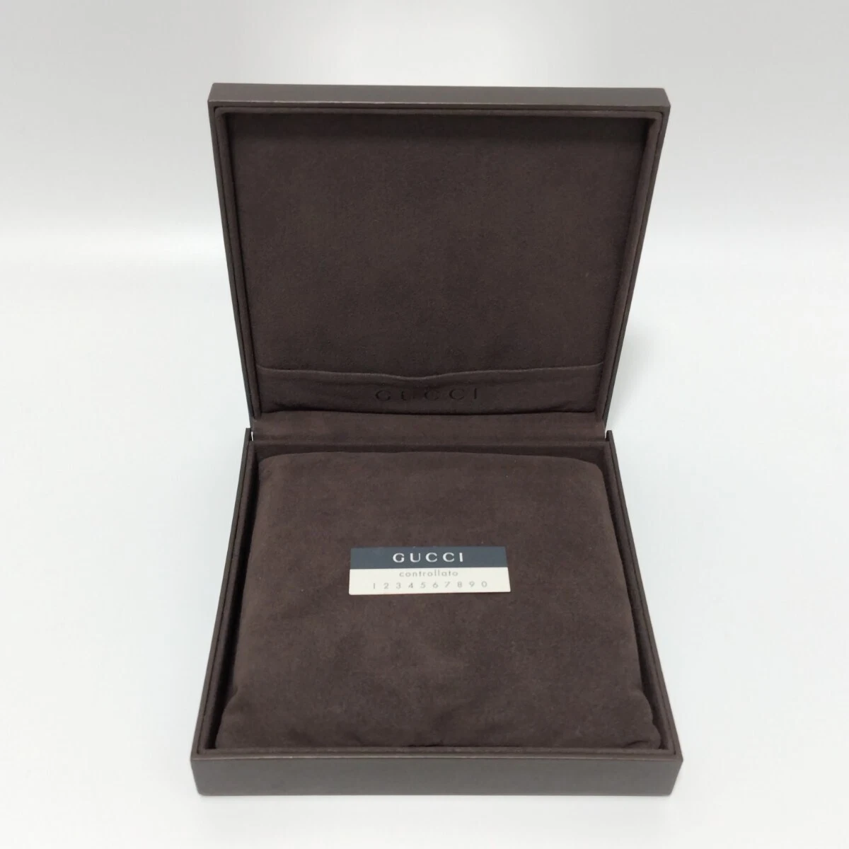 GUCCI étui à boucles d'oreilles boite pochette de voyage s1170866732HA