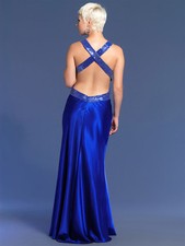 Dave  Johnny 3888 Women's Sweetheart Neckline Long Dress Gown, Size 2