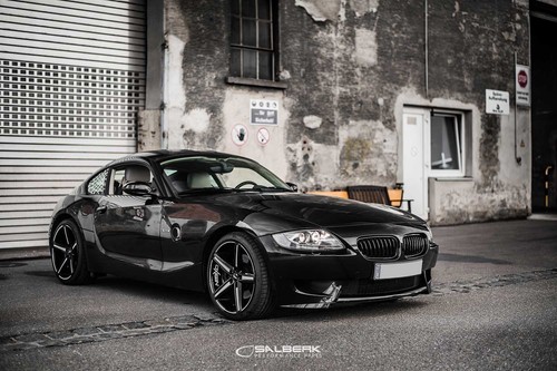 Black Shiny Kidneys Set compatible with BMW Z4 E86 Coupe Front Grille - Picture 8 of 12