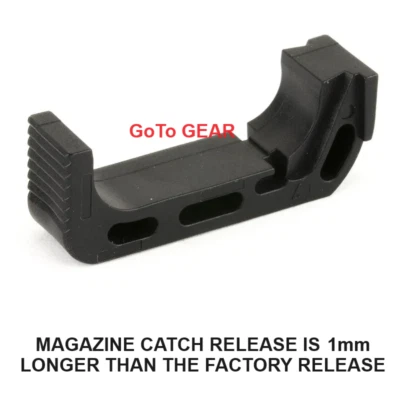GOTO GEAR Polymer Extended Magazine Catch Release For Glock Gen 4 and 5 G17 19 22 23 26