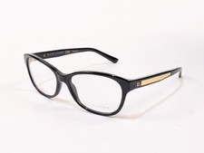 Ralph Lauren RL 6155 5001 Black/Gold Unisex Eyeglasses 54-16-140mm New
