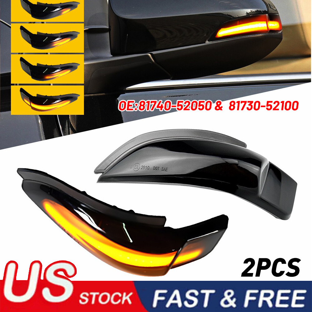 Dynamic Side Mirror Turn Signal Light For Toyota Corolla E170