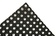 Fußmatte Ringmatte Gummimatte Lochmatte Waben 40 x 60 cm Höhe 21 mm