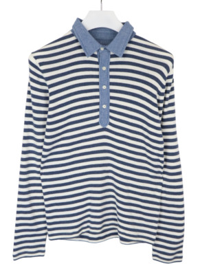 Gant New Haven Pullover Herren M Pullover Weich Gestreift Polo Kragen