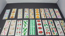 Mrs. Grossman's Stickers Lot Hoilday floral misc