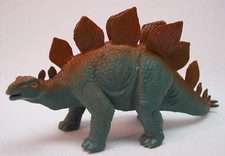 STEGOSAURUS DINOSAUR 8" Plastic Toy Figure 2000