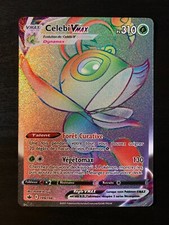 Carte Pokémon Celebi Vmax 199/198 EB06 Epée & Bouclier Règne de Glace FR NEUF