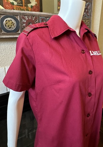 Vintage King Louie Shirt Size 36 Shell Work Shirt Linell Iron On - Picture 14 of 24