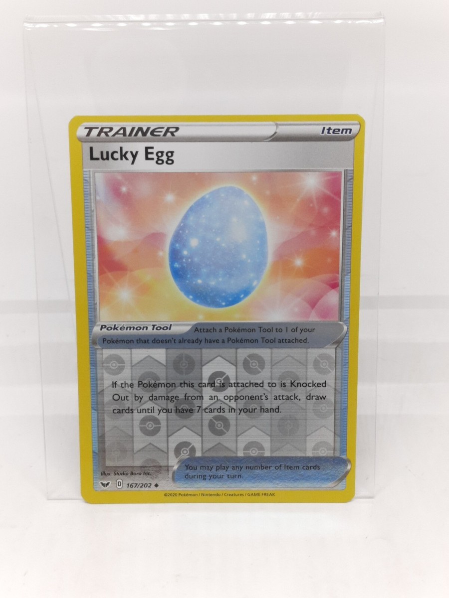 My　Luck x1 Lucky Egg - 167/202 - Uncommon - Reverse Holo Pokemon