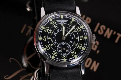 Original Vintage Wrist Watch Pobeda Soviet Air Force Laco Zim in Brunei at BND 488 Rating 5