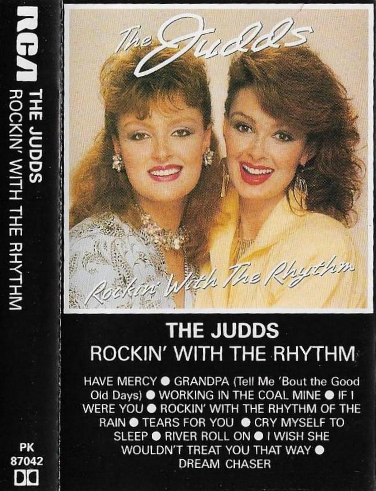 THE JUDDS ROCKIN' WITH THE RHYTHM CASSETTE ALBUM COUNTRY ROCK