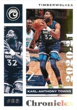 Karl-Anthony Towns 2020-21 Panini Chronicles Basketball Chronicles Base Card #32