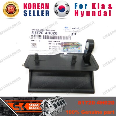 Genuine/OEM 817204H020 HANDLE ASSY-TAIL GATE for Hyundai Grand