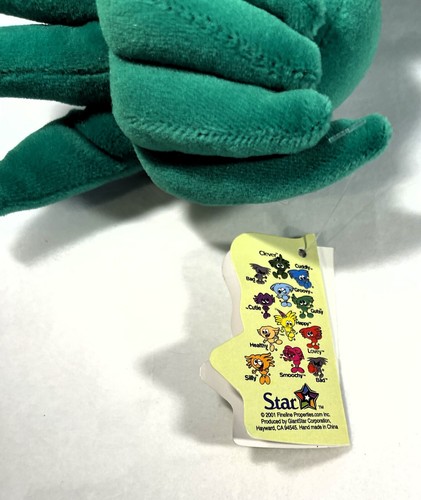Got Kooties Gutsy Kootie 7" peluche verde giocattolo imbottito K8018 Gutsy - Foto 7 di 8