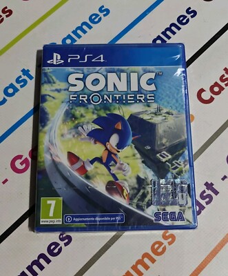 PS4 SONIC FRONTIERS COMPLETELY ITALIAN PLAYSTATION 4 PAL NEW SEALED
