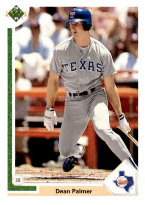 1991 Upper Deck Final Edition #74F Dean Palmer Texas Rangers