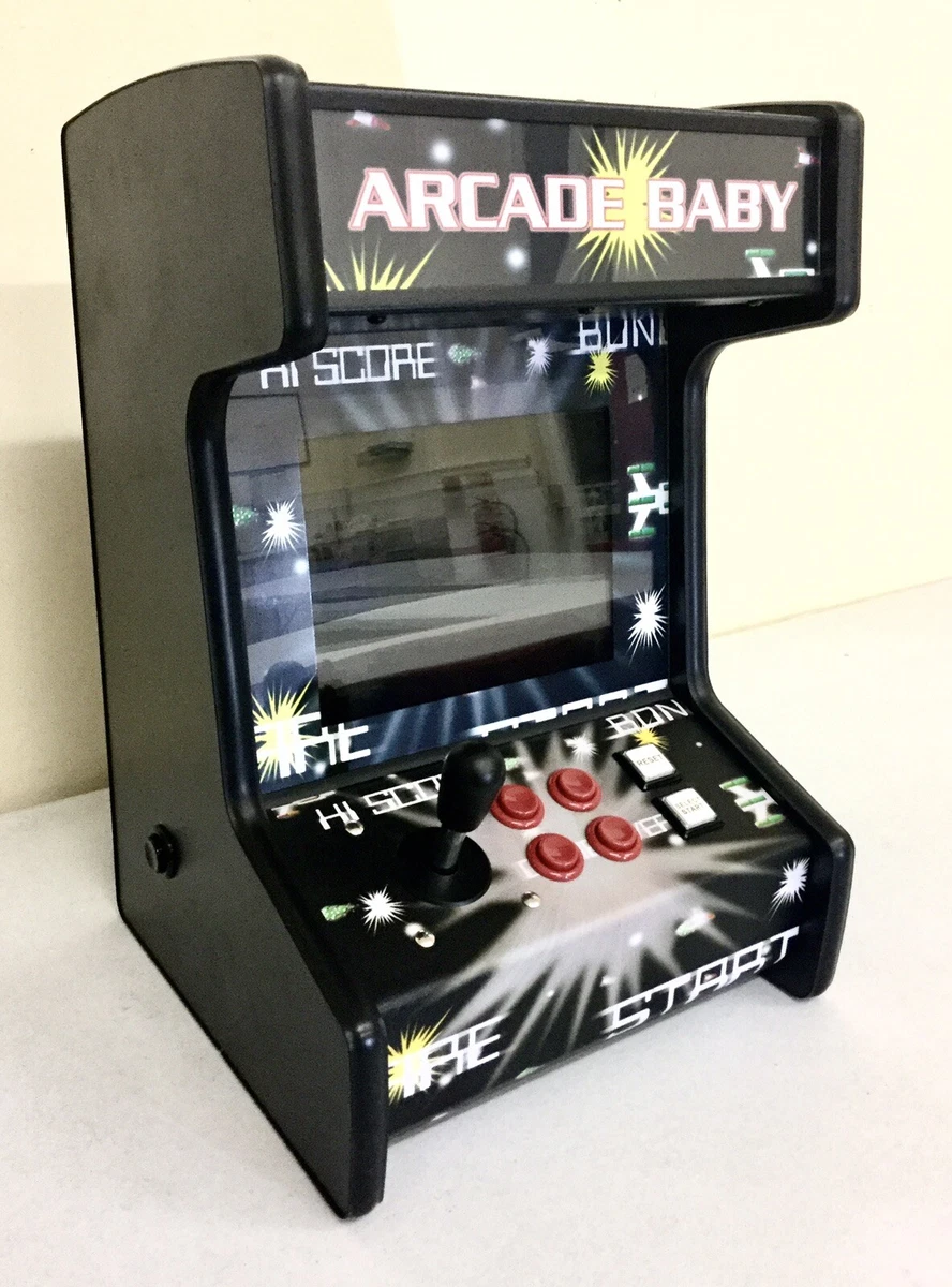 Arcade Baby Retro Tabletop Gaming Console Arcade Machine by Mightymast Leisure