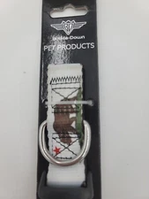 New Buckle Down Dog Collar republic of California Size Med 11"-17" Adjustable